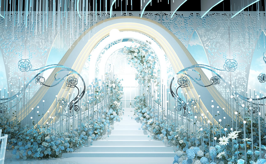 久治釡香烙馍村水晶厅效果展示